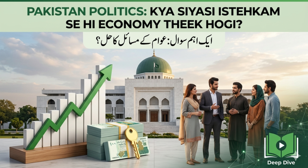 Pakistan Politics: Kya Siyasi Istehkam (Stability) Se Hi Economy Theek Hogi?
