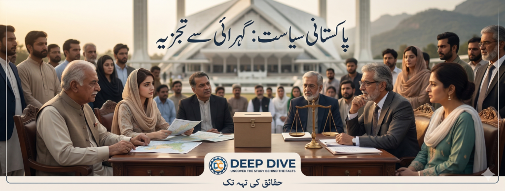 پاکستانی سیاست کا بدلتا ہوا منظرنامہ: جمہوریت، چیلنجز اور حقائق کی گہرائی
