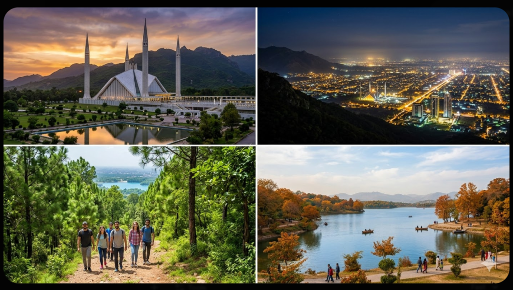 اسلام آباد: پہاڑوں کی گود میں بسا ایک حسین شہر