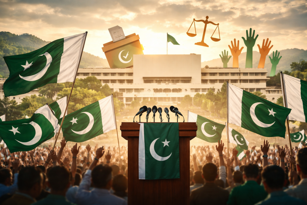 پاکستان کی جمہوریت: چیلنجز اور امید کی نئی کرن