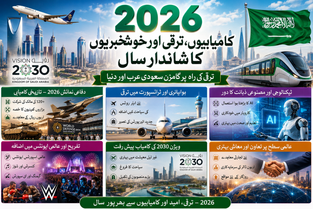 2026کامیابیوں ترقی اور خوشخبریوں کا شاندار
