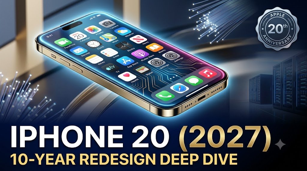 Apple’s 20th Anniversary iPhone: The Radical Redesign Coming in 2027