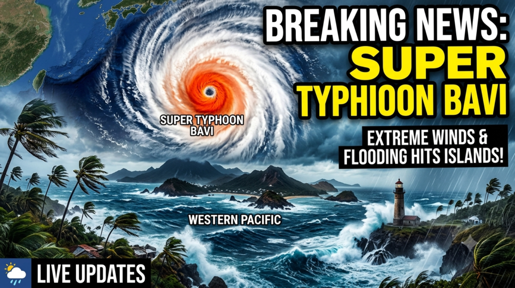 Super Typhoon Bavi Unleashes Fury Across the Western Pacific