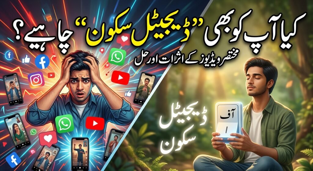 کیا آپ کو بھی ‘ڈیجیٹل سکون’ چاہیے؟