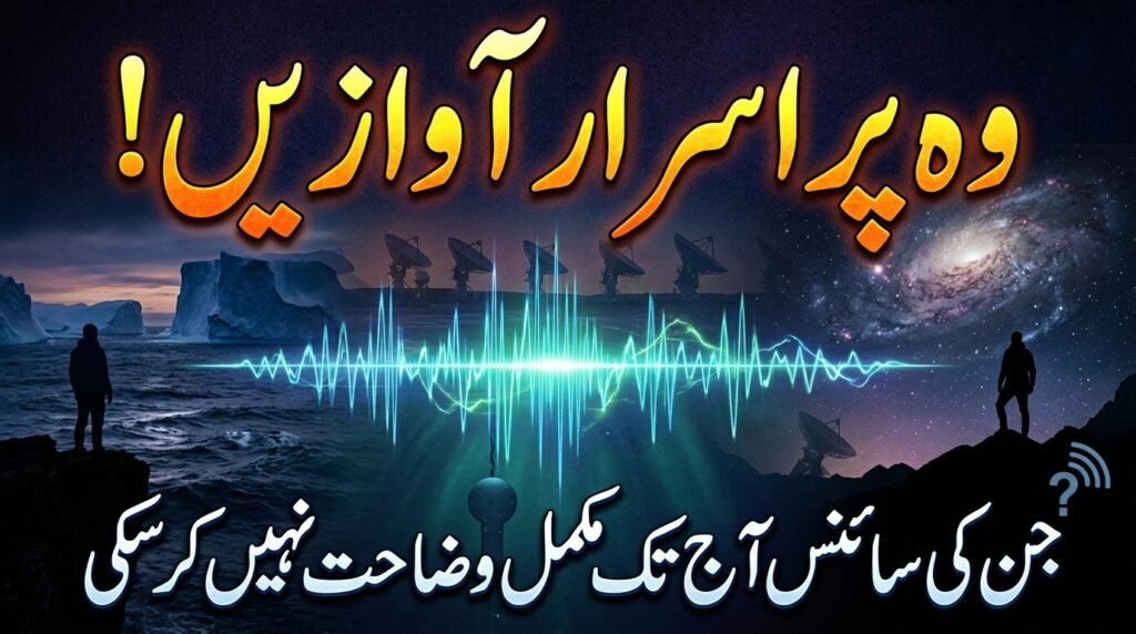 وہ پراسرار آوازیں جن کی سائنس آج تک مکمل وضاحت نہیں کر سک